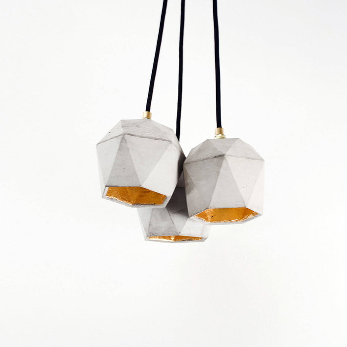 T2 Concrete Bundle Pendant Lights