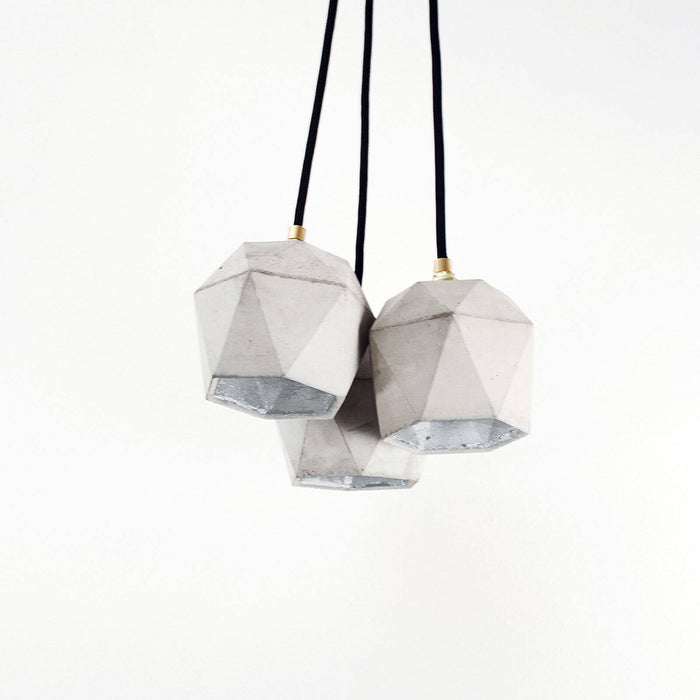T2 Concrete Bundle Pendant Lights