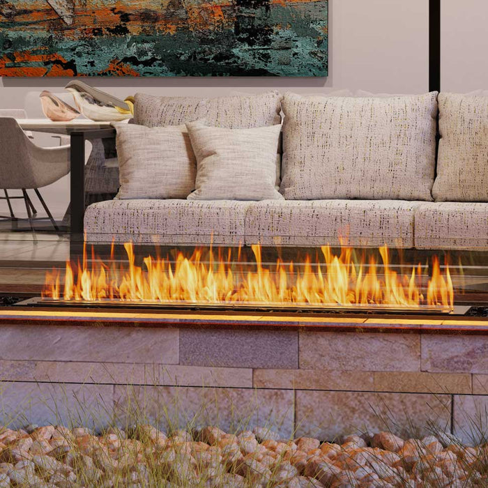 Flex Bench Fireplace