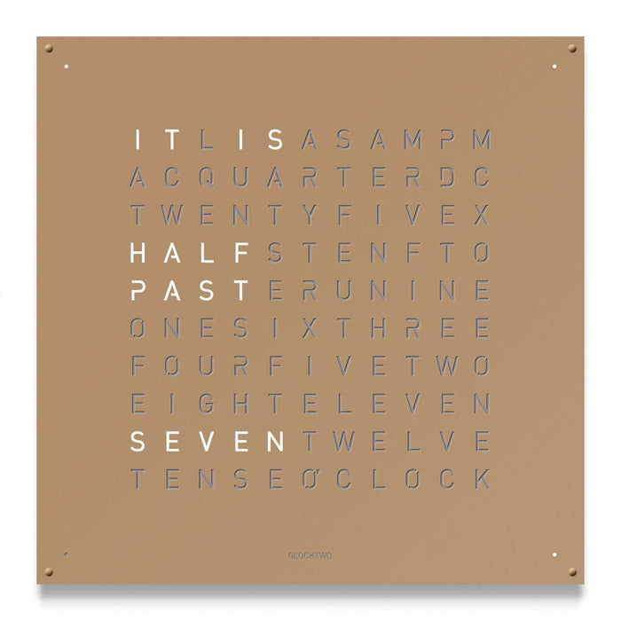 Large Powder-Coated Wall Clock