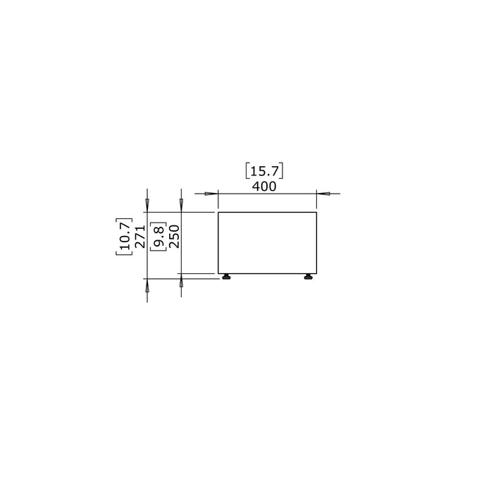 Bloc L1 Concrete Coffee Table