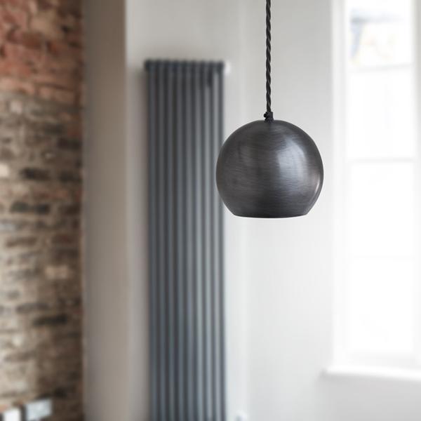 The Globe Collection Pendant Light - Pewter