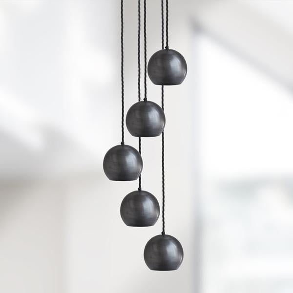 The Globe Collection Pendant Light - Pewter