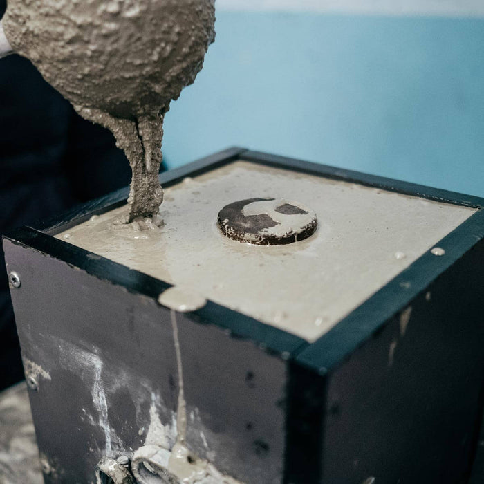 Concrete Cubic Wall Light