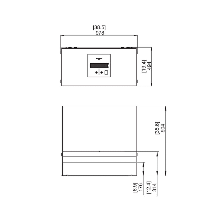Igloo Designer Fireplace