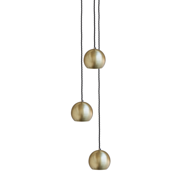The Globe Collection Pendant Light - Brass