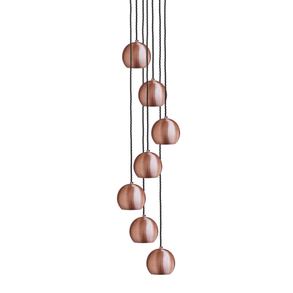 The Globe Collection Pendant Light - Copper