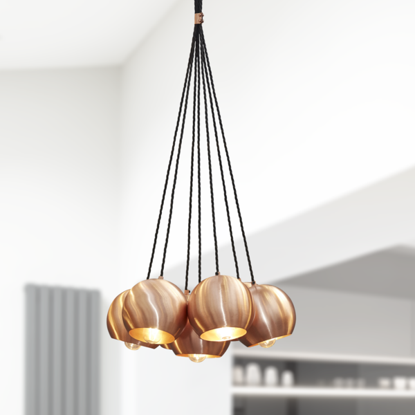 The Globe Collection Pendant Light - Copper