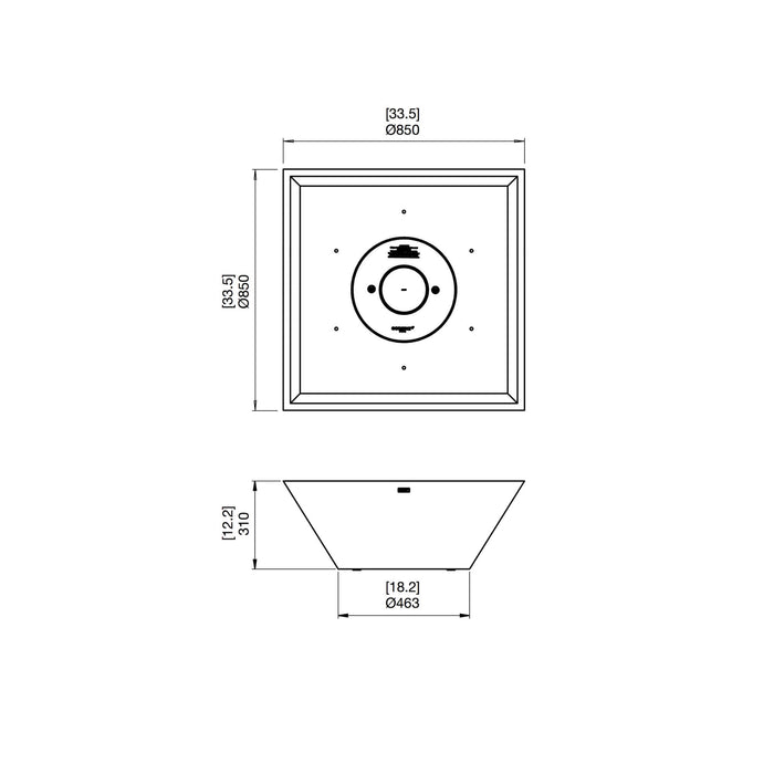 Nova 850 Fire Pit