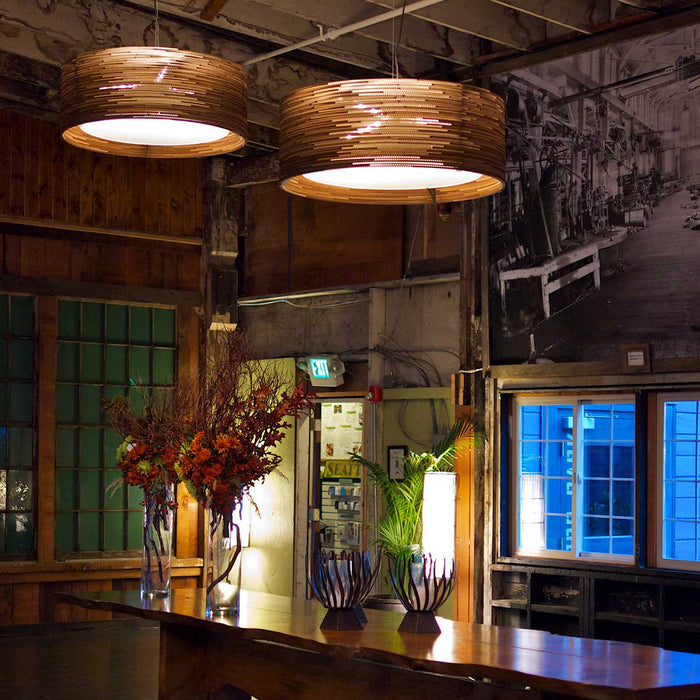 Scraplights Drum Pendant Light