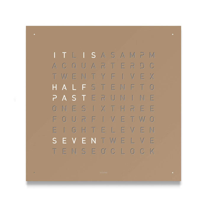 Classic Powder-Coated Stainless Steel Wall Clock