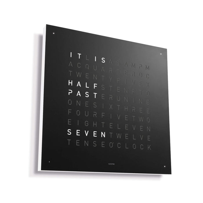Classic Powder-Coated Stainless Steel Wall Clock
