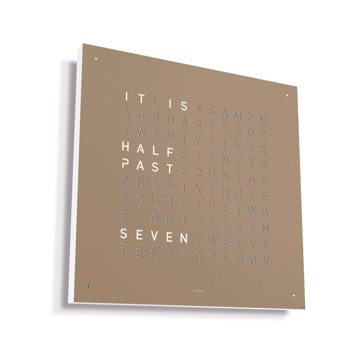 Classic Powder-Coated Stainless Steel Wall Clock