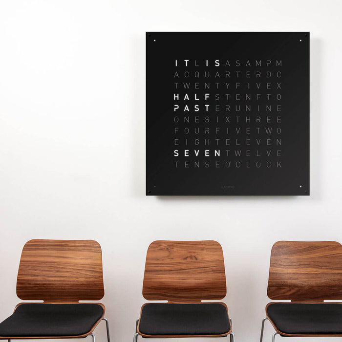 Large Powder-Coated Wall Clock
