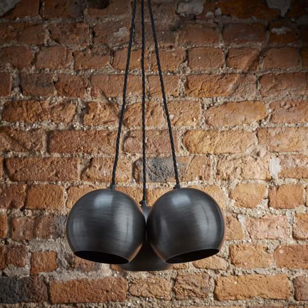 The Globe Collection Pendant Light - Pewter