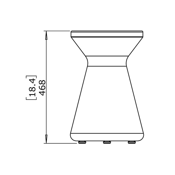 Solo R1 Multi-Purpose Concrete Stool