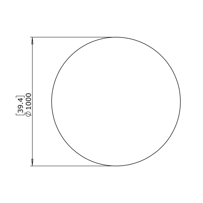 Circ L1 Concrete Coffee Table