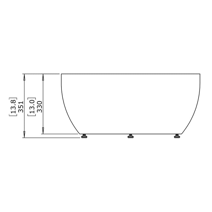 Circ L2 Concrete Coffee Table