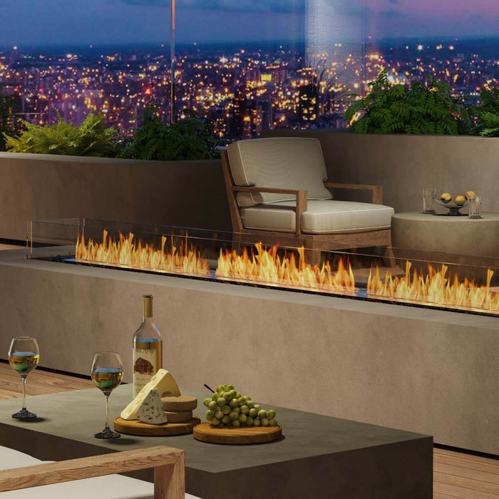 Flex Bench Fireplace