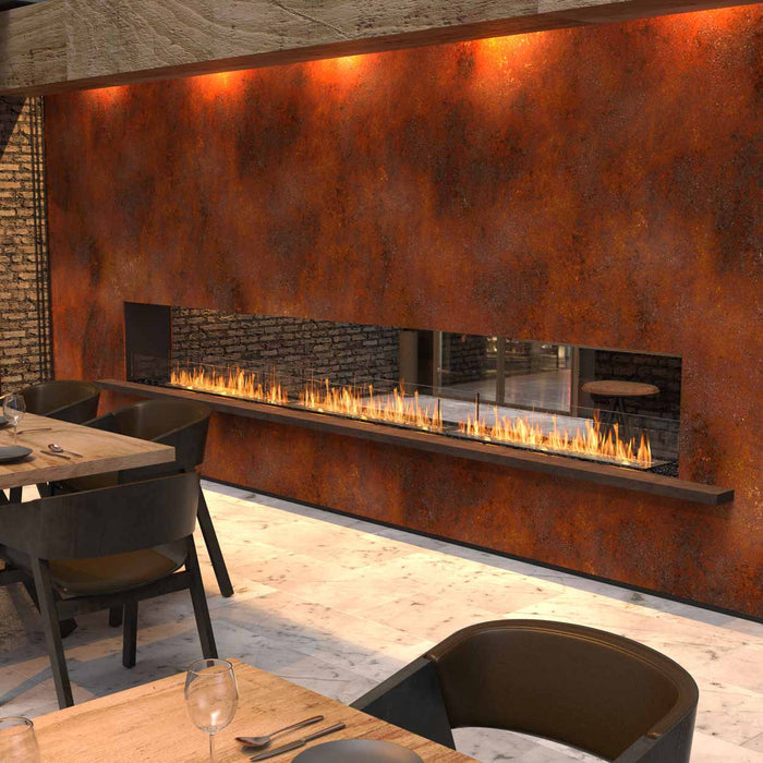Flex Double Sided Fireplace