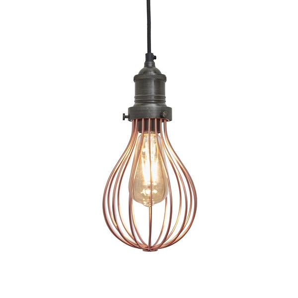 Vintage Balloon Cage Pendant Light