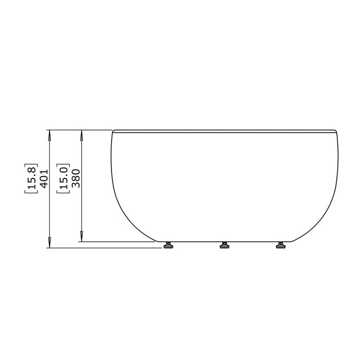 Circ M1 Concrete Coffee Table