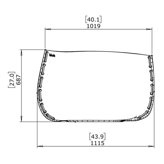 Stitch 100 Concrete Planter