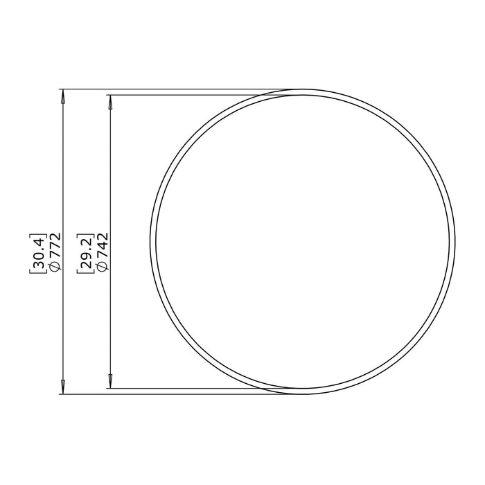 Circ M1 Concrete Coffee Table