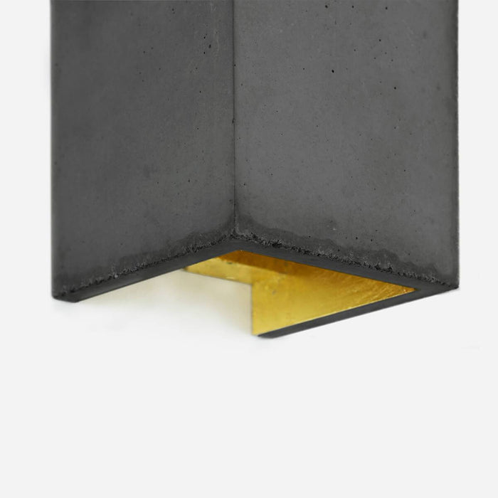 Concrete Rectangular Wall Light