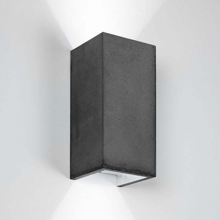 Concrete Rectangular Wall Light