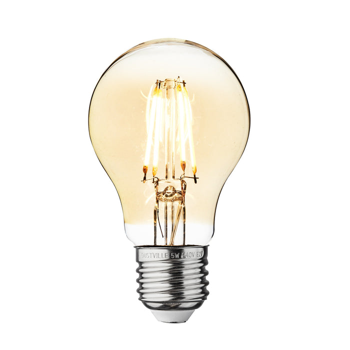 Vintage LED Edison Bulb Old Filament Lamp - 5W E27 Classic A60