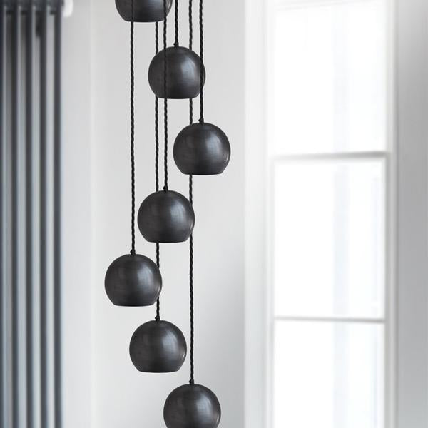 The Globe Collection Pendant Light - Pewter