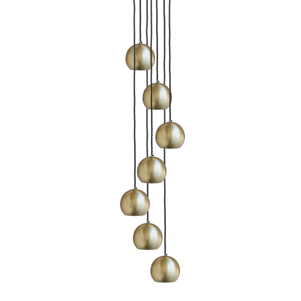 The Globe Collection Pendant Light - Brass