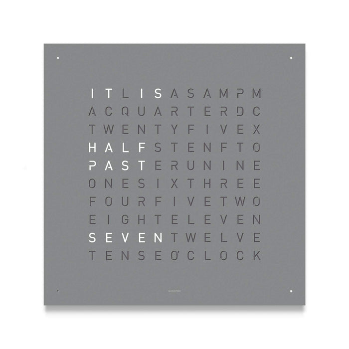 Classic Powder-Coated Stainless Steel Wall Clock