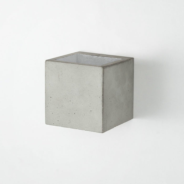 Concrete Cubic Wall Light